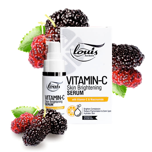 Louis Herbals Vitamin‑C Skin Brightening Serum – With Niacinamide for Radiant Skin