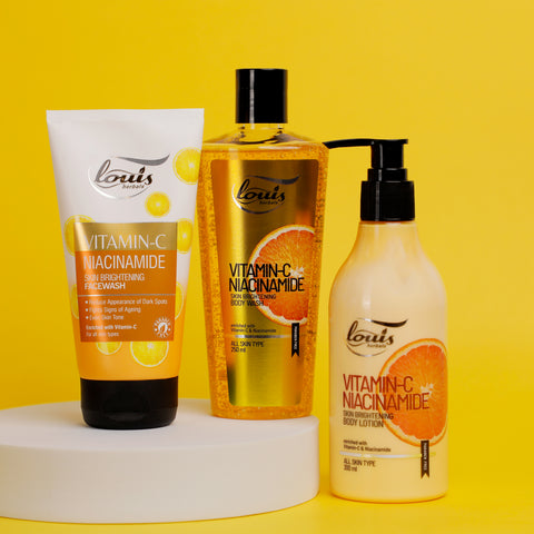Vitamin-C Niacinamide Daily Essential Combo - Louis Herbals